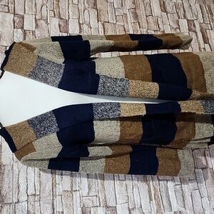 Kempson Striped Hooded Cardigan Brand New